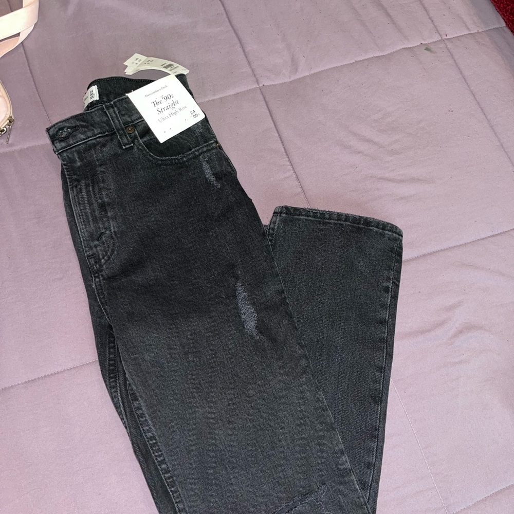 Abercrombie 90s ultra high rise jeans
